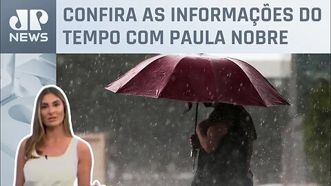 Alerta de chuvas no Norte, enquanto frio perde força no Sul e Sudeste | Previsão do Tempo