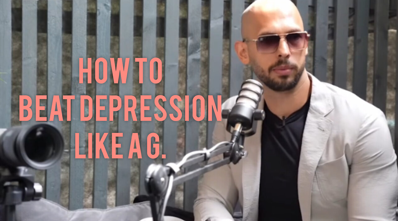 HOW TO BEAT DEPRESSION AND MAKE MONEY ONLINE | ANDREW TATE MOTIVATION