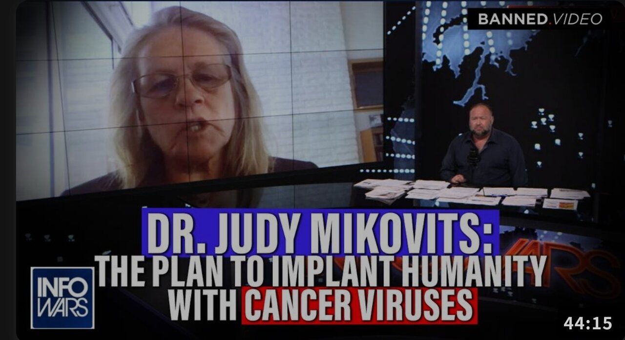 BOMBSHELL: Dr. Judy Mikovits Exposes The Plan to Implant Humanity with Cancer Viruses