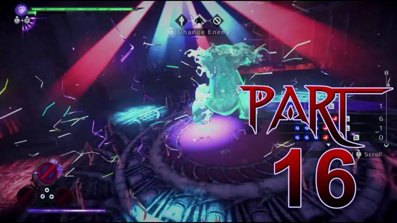 Bayonetta 3 Playthrough Part 16 - Ribbit Libido BZ55 and Baal Frog Weapon Practice Training Combos