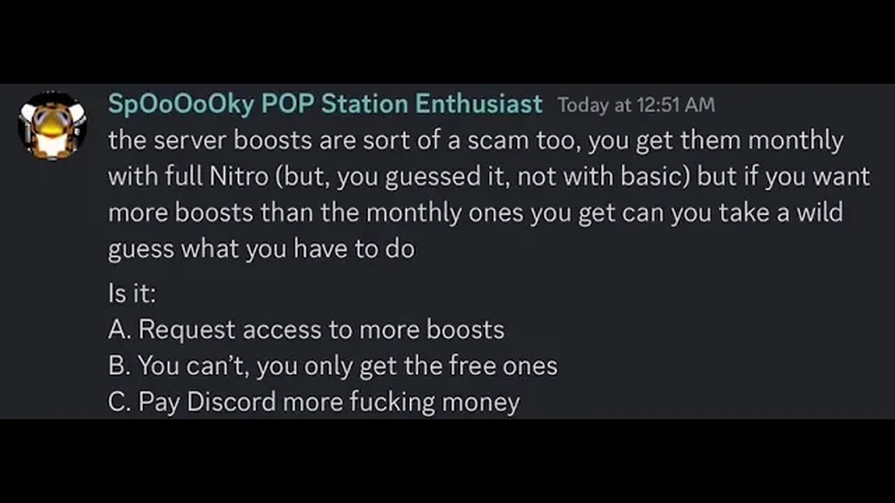 most sane discord subscription