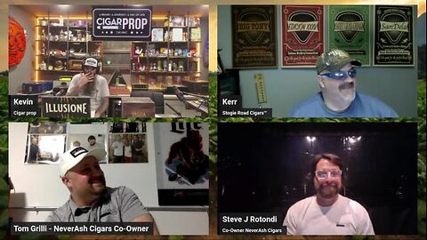 Steve and Tom of Neverash Cigars, I'd Tap That Cigar Show Episode 228