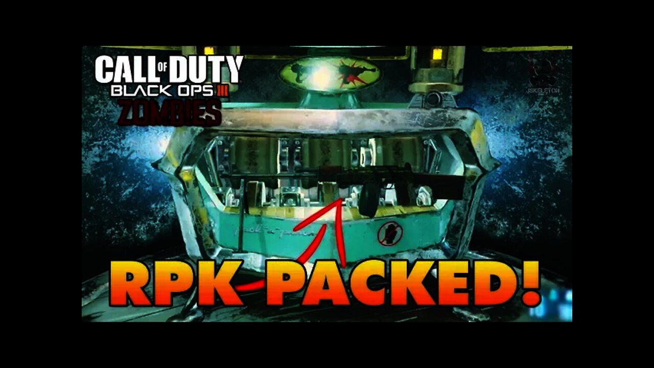 RPK Pack-A-Punched (R115 Resonator) in Black Ops 3 Zombies!