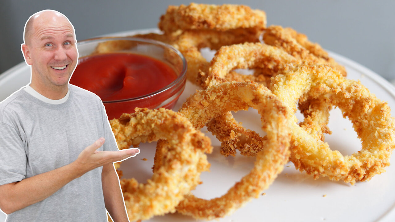 Crispy Air Fryer Onion Rings