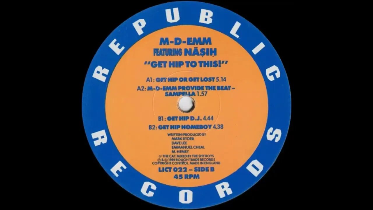 M D Emm Featuring Nasih- Get Hip To This (Get Hip Or Get Lost)