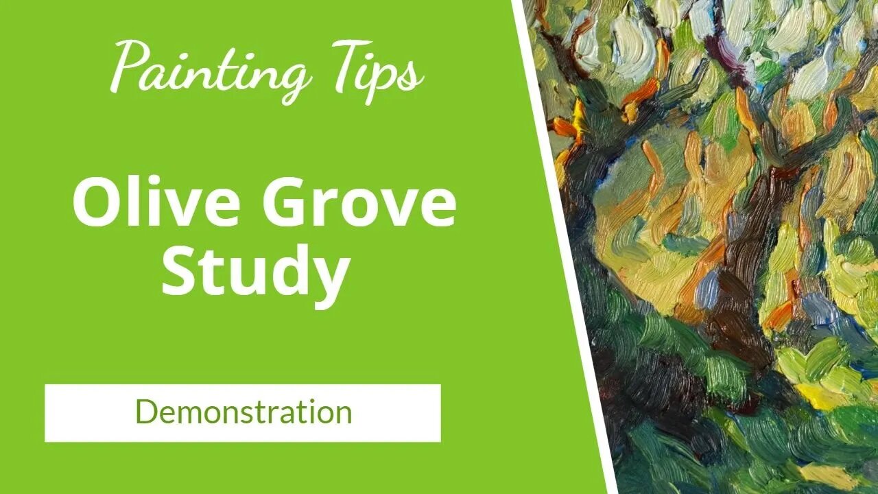 Painting an Olive Grove: Unlocking Vibrant Colors and Creative Confidence for Beginners