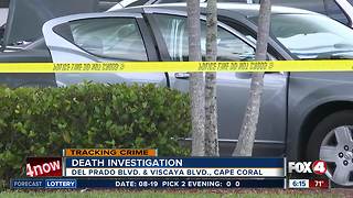 Death investigation at Cape Coral gas station