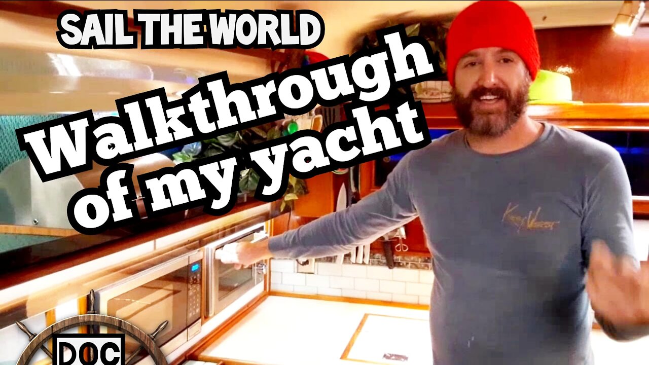 A walkthrough of my yacht "Hadar" I like to call it a a brand new 1977 Morgan Poulson