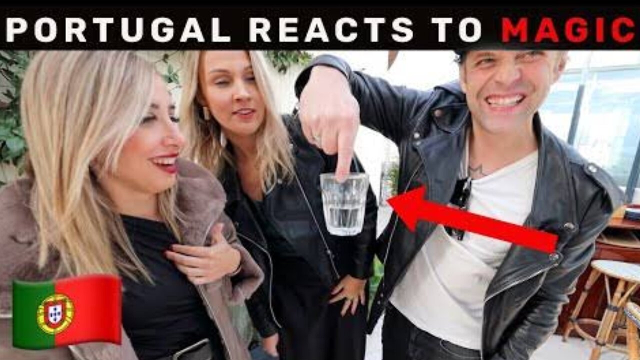 Its Look Like Real Ragic-Street Magician, Portugal Girls Reaction😱😱😱