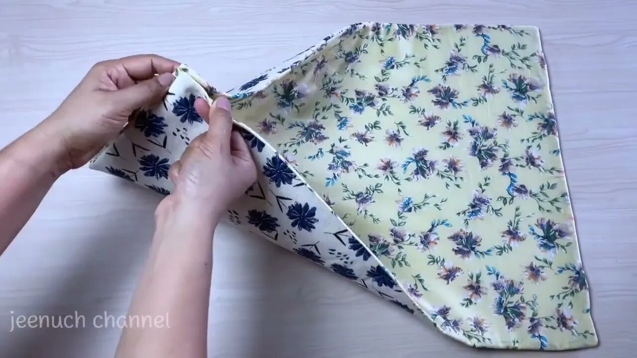 New Style Simple Handbag No Cutting Fabric | How to Make Hand Bag | Diy Cloth Bag Tutorial | Sewing