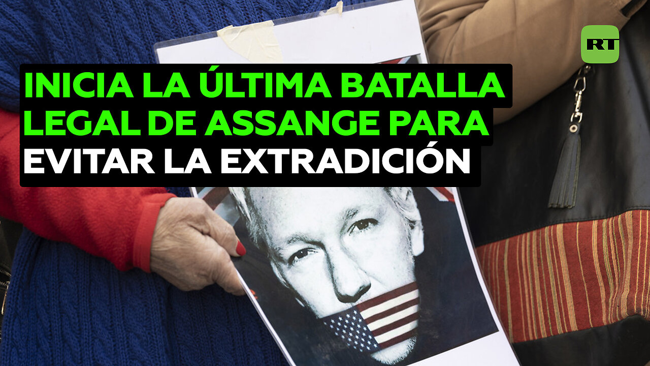 Julian Assange inicia la última batalla legal para evitar la extradición a EE.UU.