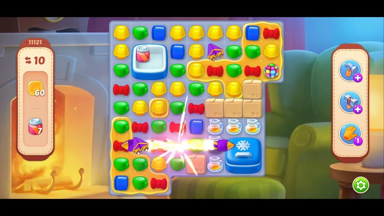 Playrix Homescapes Gameplay Walkthrough Level 11121