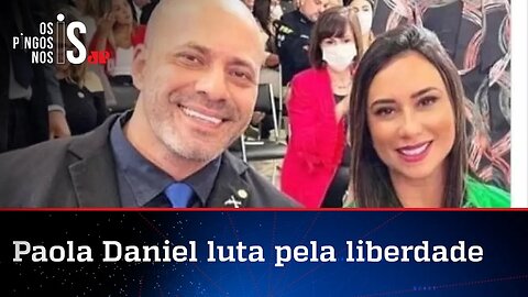 Mulher de Daniel Silveira contesta Moraes e pede desbloqueio das redes sociais