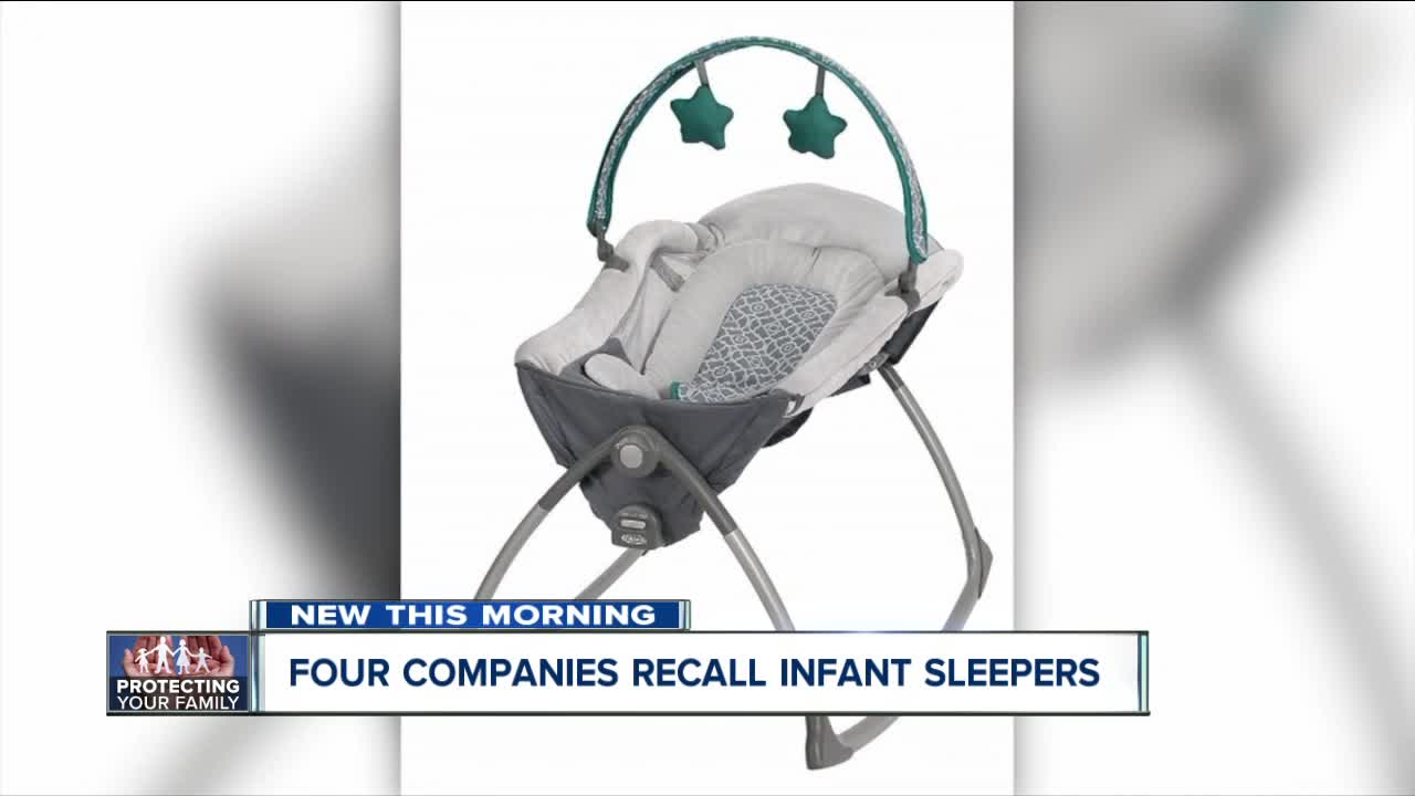 Graco recalls 111,000 'Little Lounger Rocking Seats' over suffocation risk