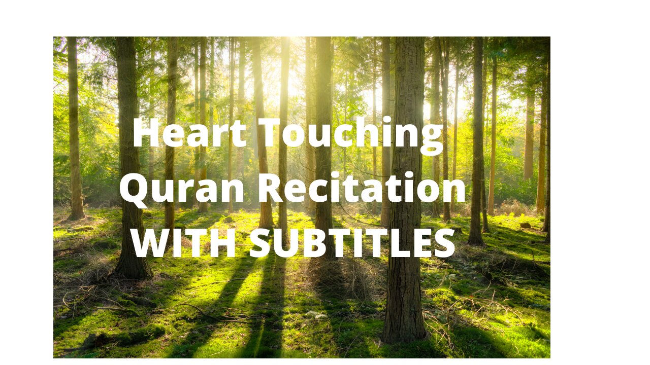 Heart Touching Quran Recitation with Subtitles