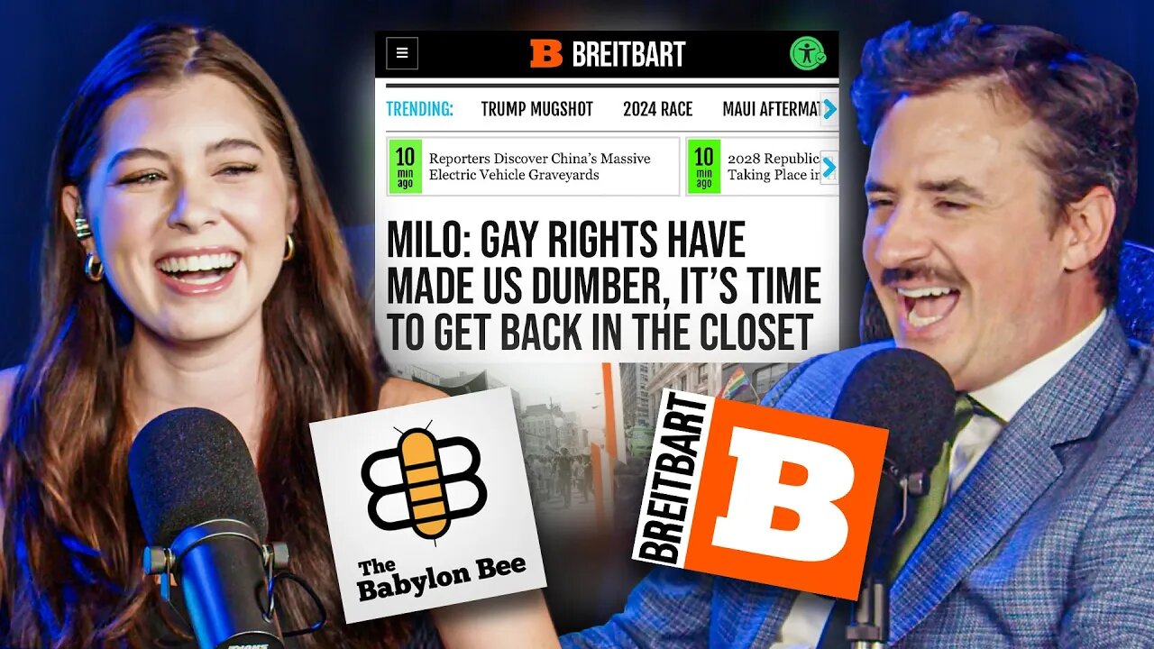 REAL OR BABYLON BEE: Breitbart Editor in Chief Guesses Fake Headlines