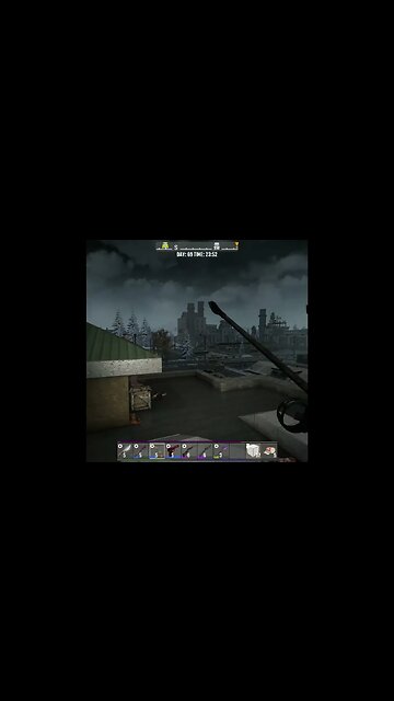 Zombie leg spazzes out - weird game mechanics | 7 Days To Die | Alpha 21 #oldgoatgaming