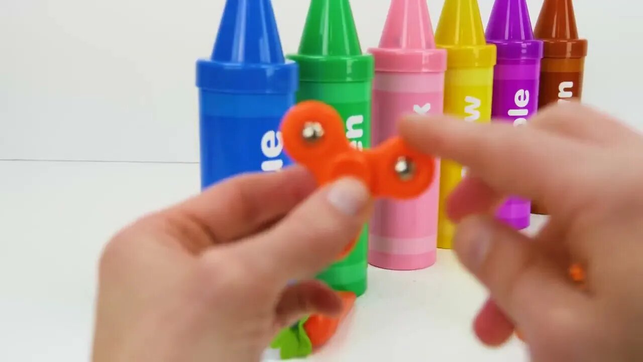 Best Learning Video for Toddlers Learn Colors with Crayon Surprises