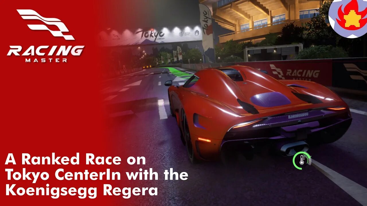 A Ranked Race on Tokyo CenterIn with the Koenigsegg Regera | Racing Master