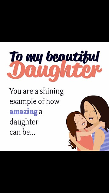 To My Beautiful Daughter [GMG Originals]