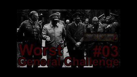 Panzer Corps 2 Worst General Challenge #03