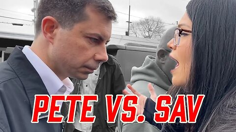 Pete Buttigieg Runs Away When Confronted In East Palestine 
