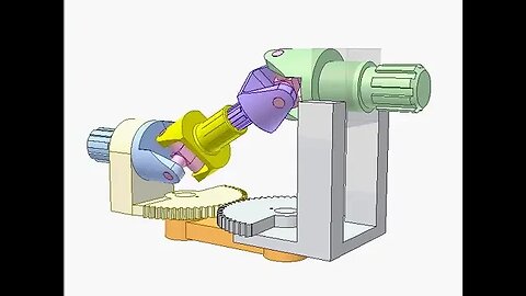 2430 Study of double Cardan universal joint 1b