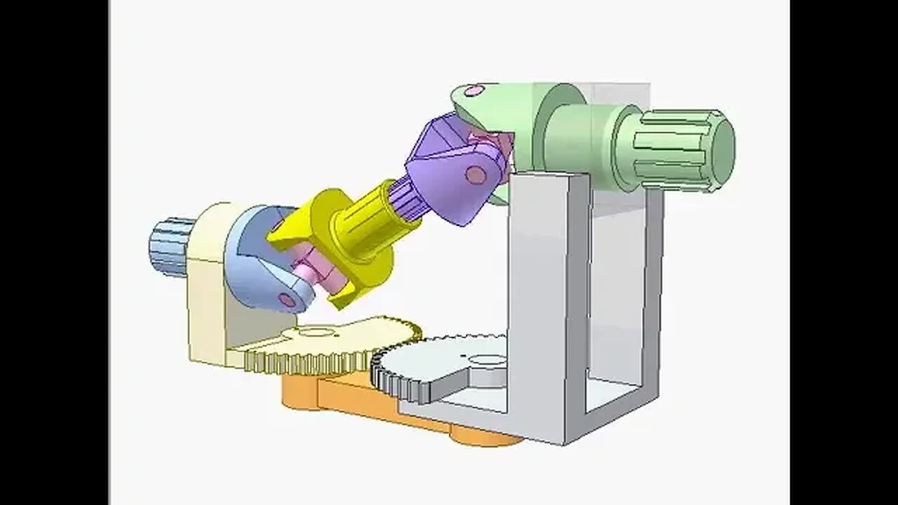 2430 Study of double Cardan universal joint 1b