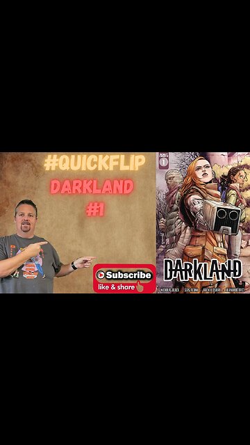Darkland #1 Scout Comics #QuickFlip Comic Book Review Nicholas Black, Serg Acuña #shorts