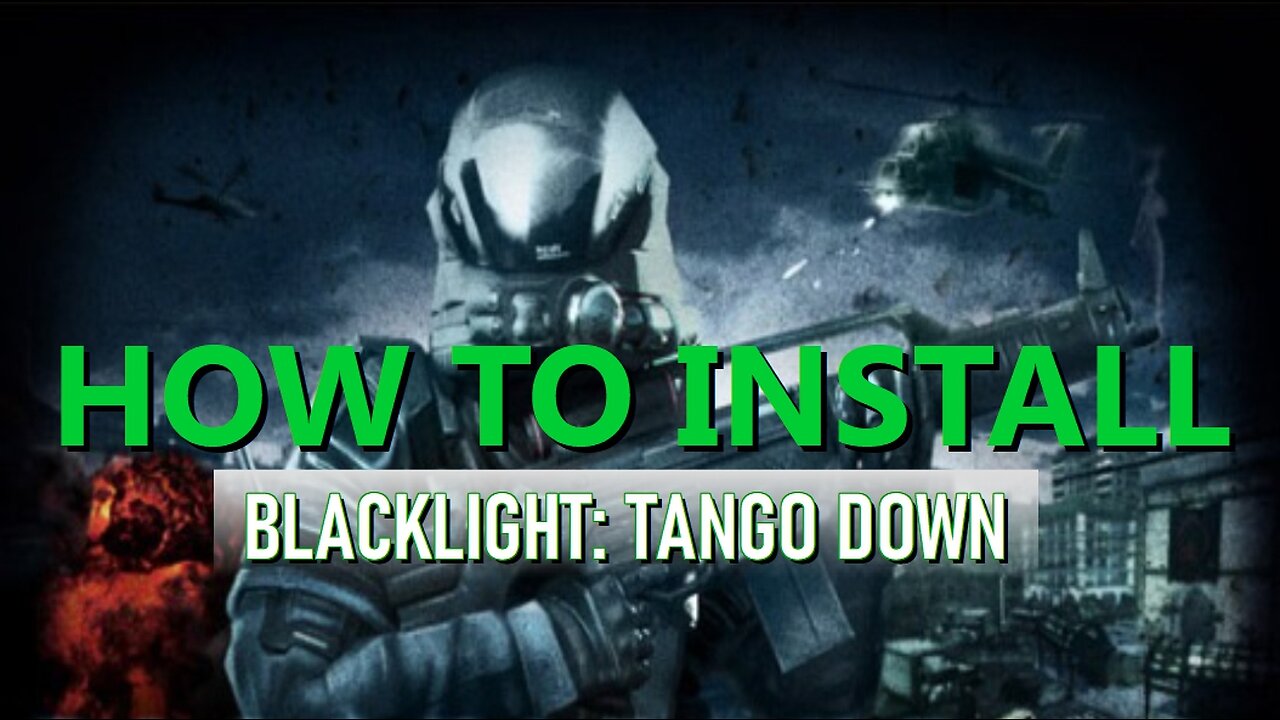 How to Install Blacklight: Tango Down GFWL