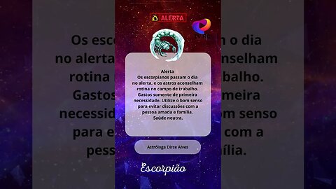 HORÓSCOPO EM ALERTA HOJE #ESCORPIÃO 19/09/23 - CONFIRA AQUI! #shotrs