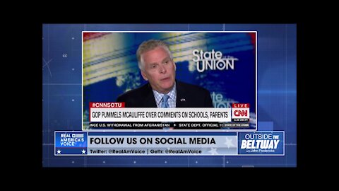 VA Gubernatorial Candidate McAuliffe "CRT is Made Up"