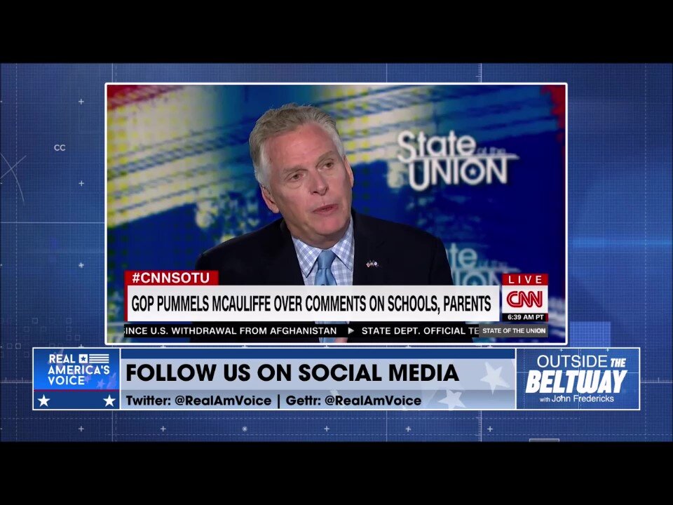 VA Gubernatorial Candidate McAuliffe "CRT is Made Up"