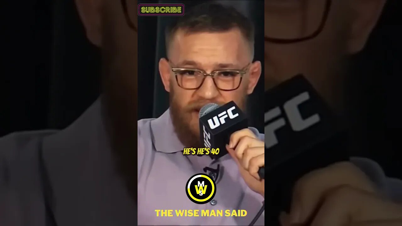 Conor McGregor DESTROYS John Cena with this question