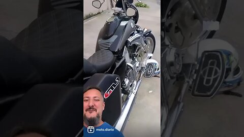 Moto custom serve pra que? Pra customizar papai… #shorts