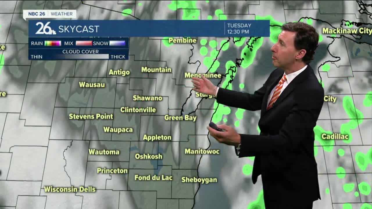 Michael Fish's NBC 26 weather forecast