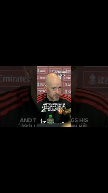 'Rashford's attitude, mentality gives Marcus a lot of goals and us a lot of wins!' | Erik ten Hag