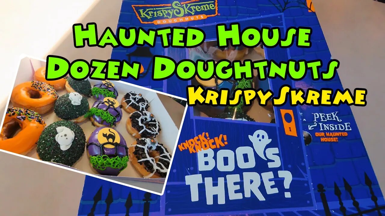 Haunted House Dozen Doughnuts Krispy Kreme 2022