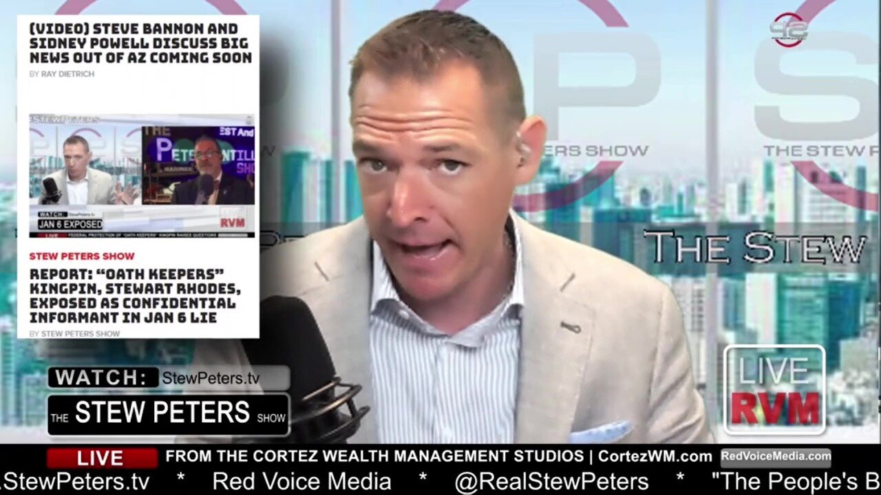 LIVE: Arizona AUDIT UPDATE!! "VOLUNTEERS TARGETED" Threats Of Arrest *StewPeters Show* (7/10/2021)