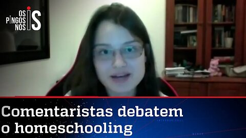 Jovem que adotou o homeschooling e foi barrada na USP fala a Os Pingos nos Is