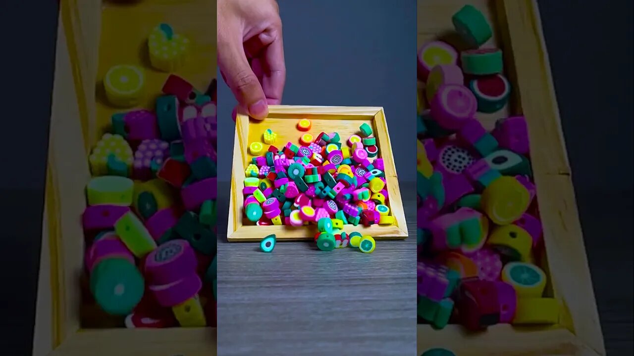 Fruit beads satisfying reverse