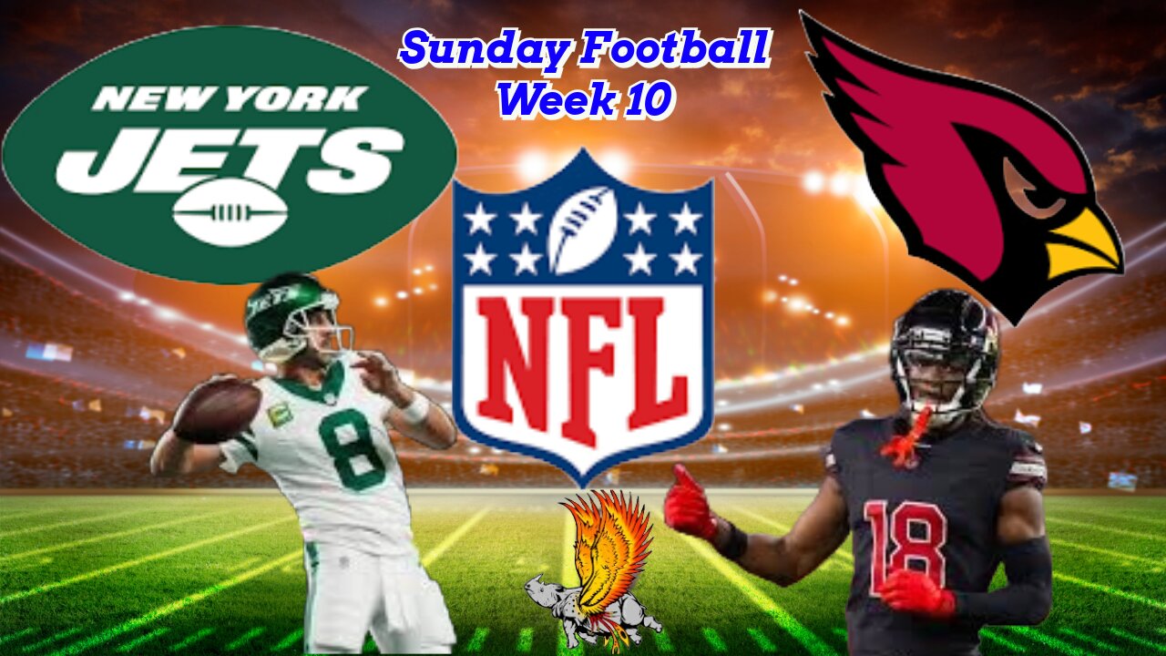 NY Jets Vs Arizona Cardinals: NFL Week 10 Watch Party and Play by Play