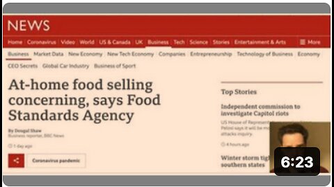 UK: 2 YEARS PRISON FOR SELLING FOOD - NO VAX, NO FOOD (PART 2)