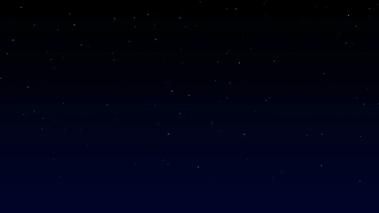 Starry Night Sky Background Backdrop Motion Graphics 4K 30fps Copyright Free