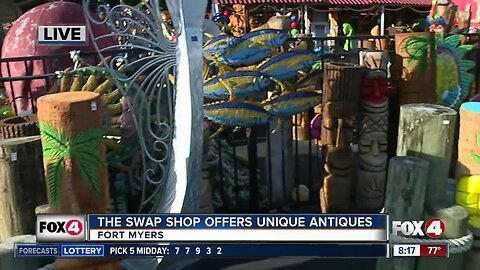 The Swap Shop offers unique antiques 8:00am live hit