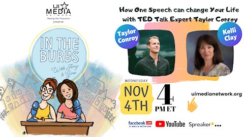 How One Speech can change Your Life with TED Talk Expert Taylor Conroy