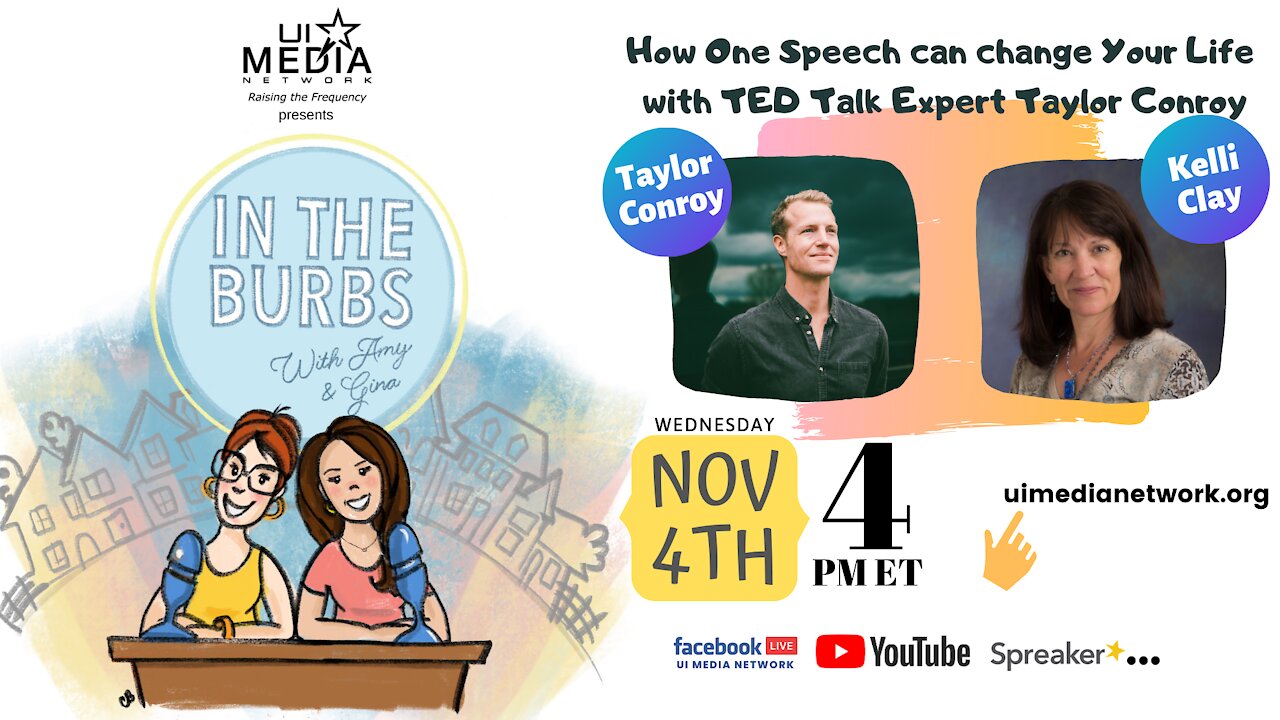 How One Speech can change Your Life with TED Talk Expert Taylor Conroy