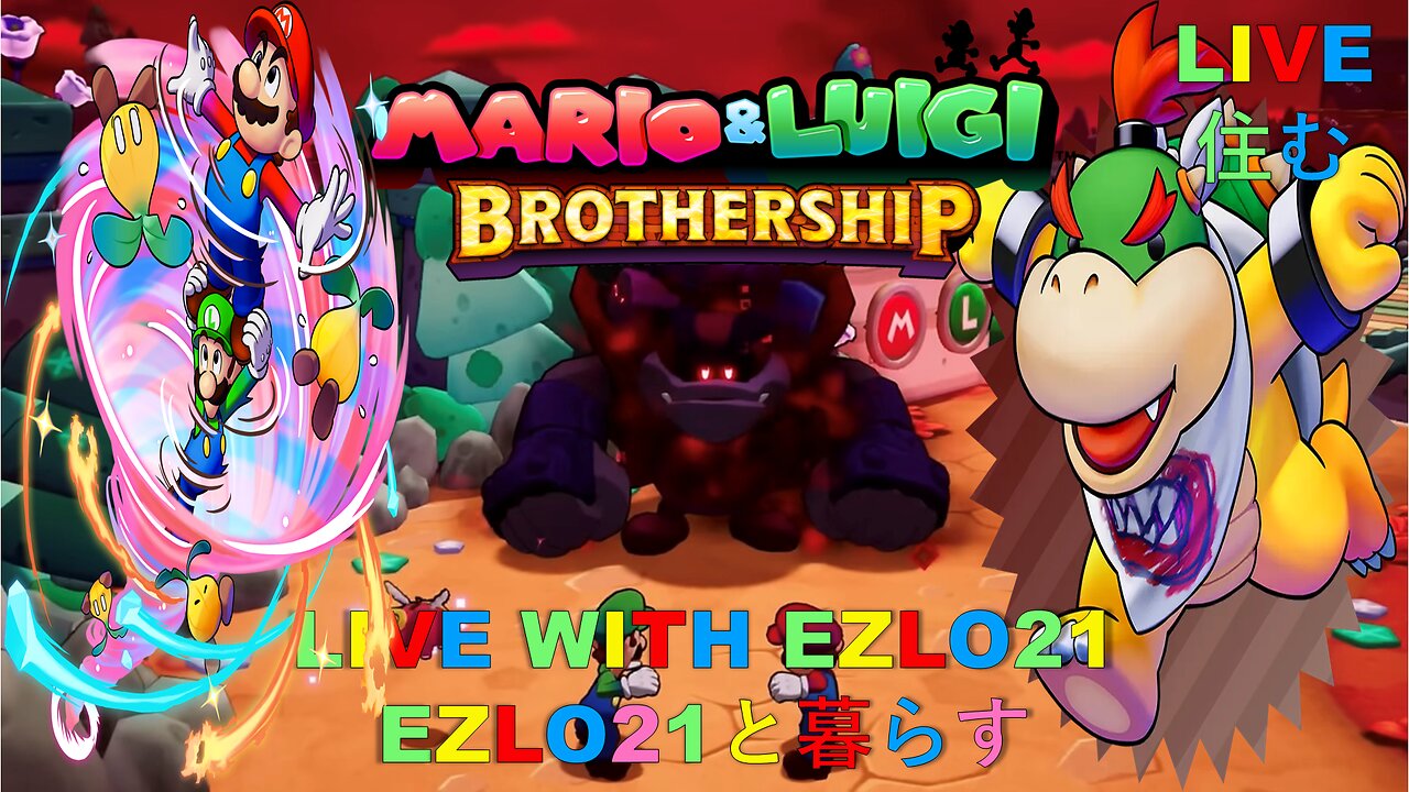 Mario & Luigi Brothership #7 | Live With EZLO21