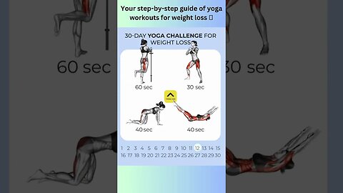 Your step by step guide of yoga workouts for weight loss 🤾#shorts