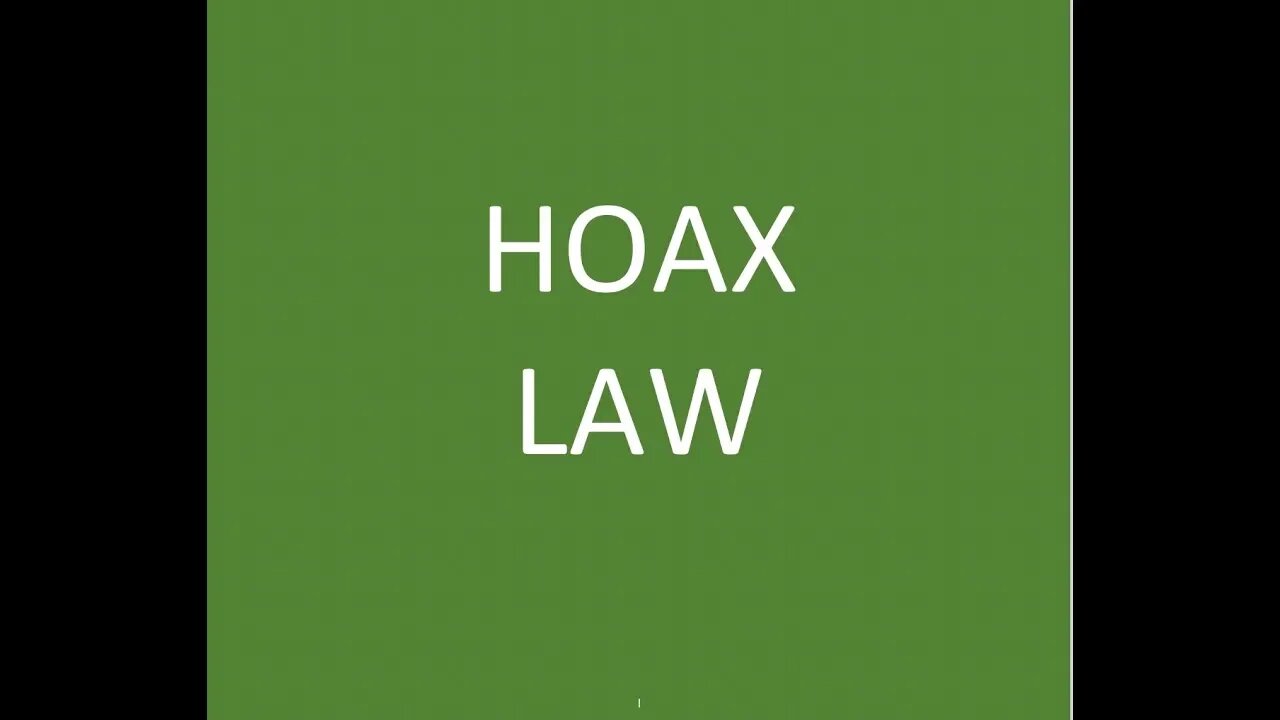 Broadcast Hoax Law for FCC licensees